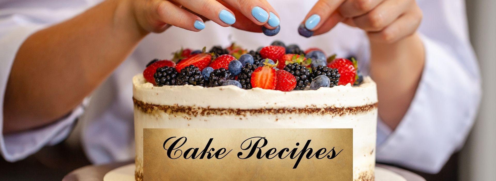 Cake Recipes Banner